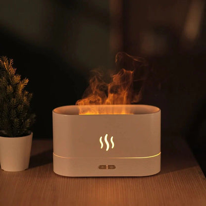 Aroma Diffuser Flame Humidifier