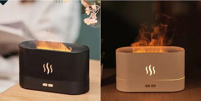 Aroma Diffuser Flame Humidifier